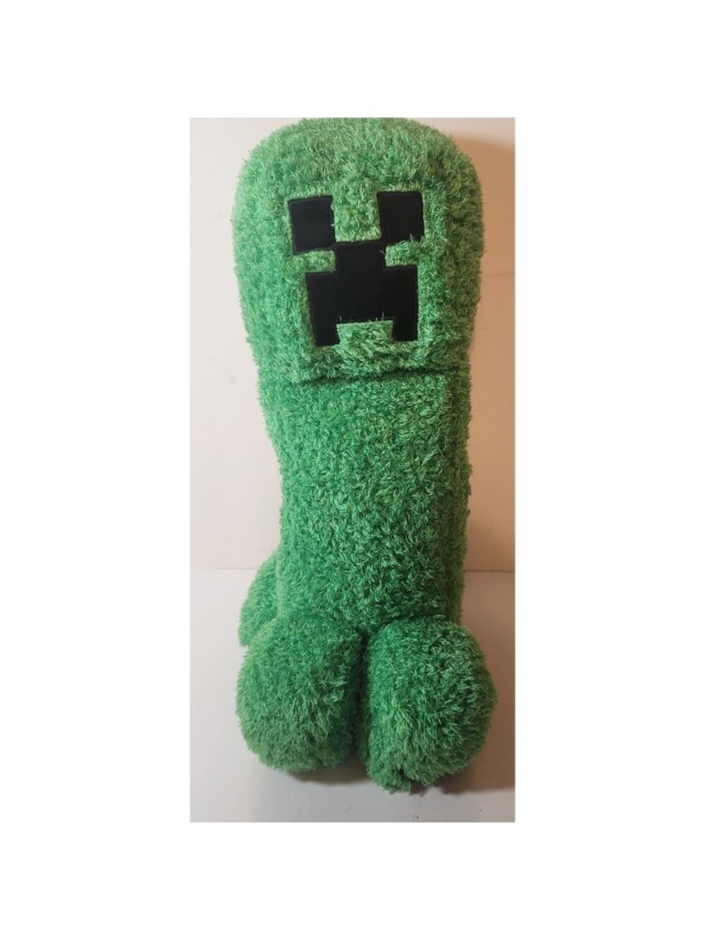 Minecraft Creeper Plush 19 Inch Shaggy Green Stuffed Animal‎ Toy Video Game Mob